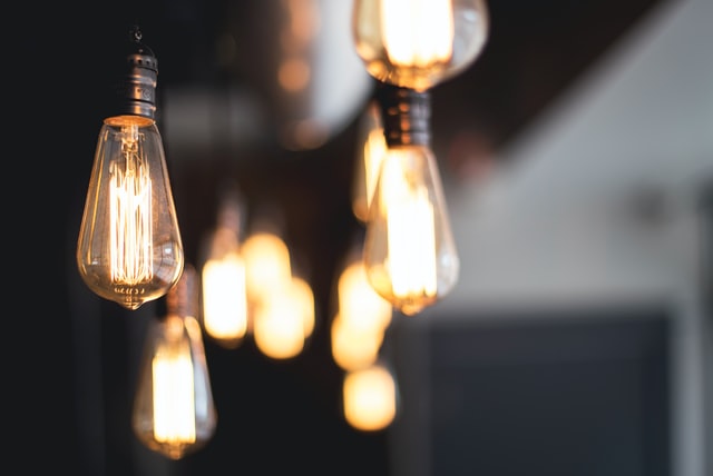 Verschillende lichten en lampen