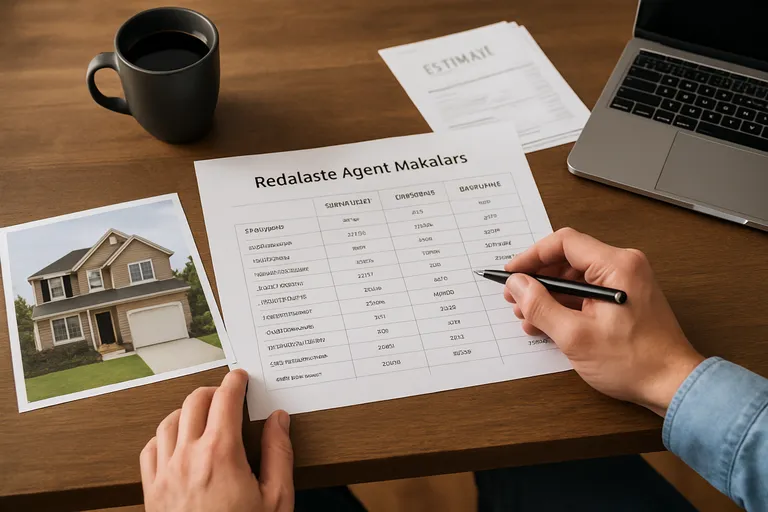 Hoe vergelijk ik verschillende makelaars?