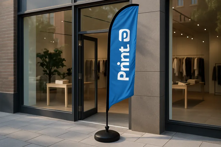 Optimaliseer je printstrategie met kioskvlaggen en meer bij Print.com